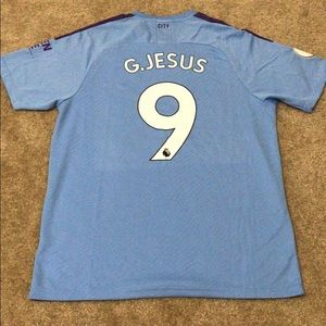 G. Jesus Man City Home 2020 Jersey